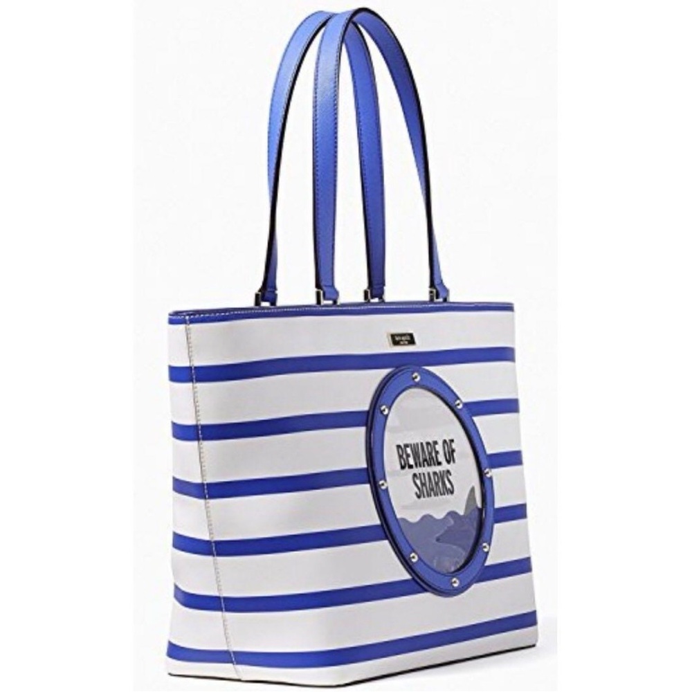 Kate Spade Jules “Beware of Sharks” Tote - Picture 9 of 9